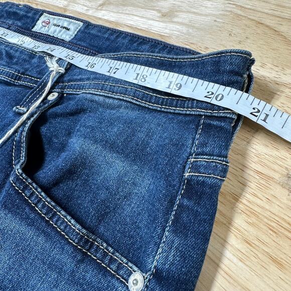 AG Adriano Goldschmied NWT Everett Slim Straight Jeans Size 40 x 33 Dark Blue - Picture 10 of 12